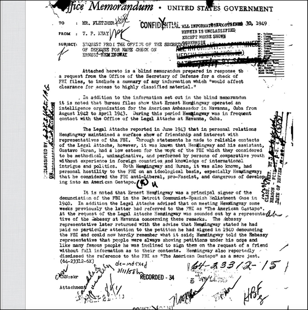 FBI 1949 STILL NERVOUS
