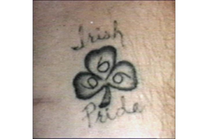 The tattoo symbol of the white supremacist prison gang