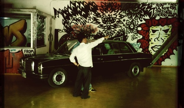 Pol Pot's 1973 Mercedes Benz E115 LWB stretch limo in Phnom Penh Cambodia in photo taken March 19, 2014