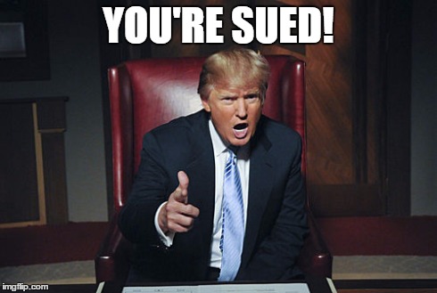 you are sued