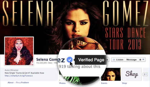 Facebook page