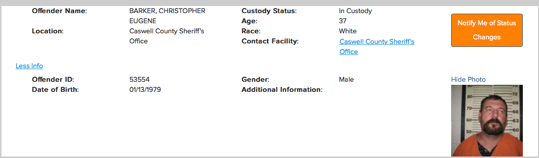 barker-arrest