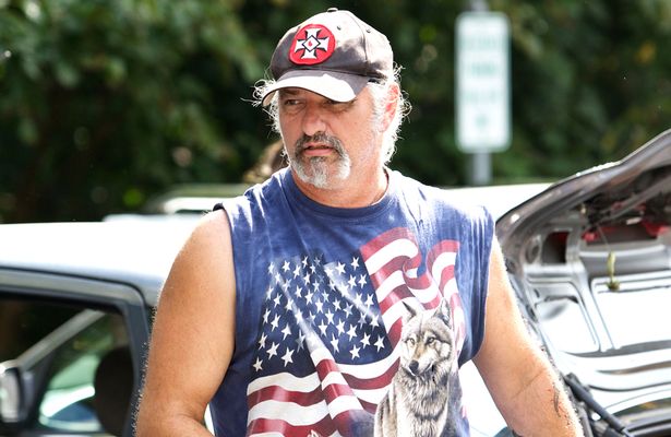 Richard Preston, Imperial Wizard of the Maryland-based Confederate White Knights of the KKK