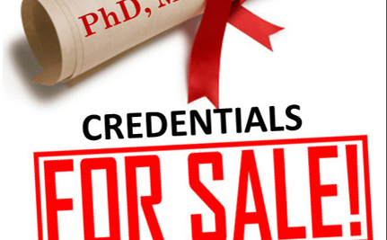 credentials for sale